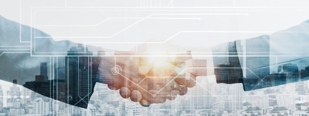 business-partners-handshake-global-corporate-with-technology-concept-
