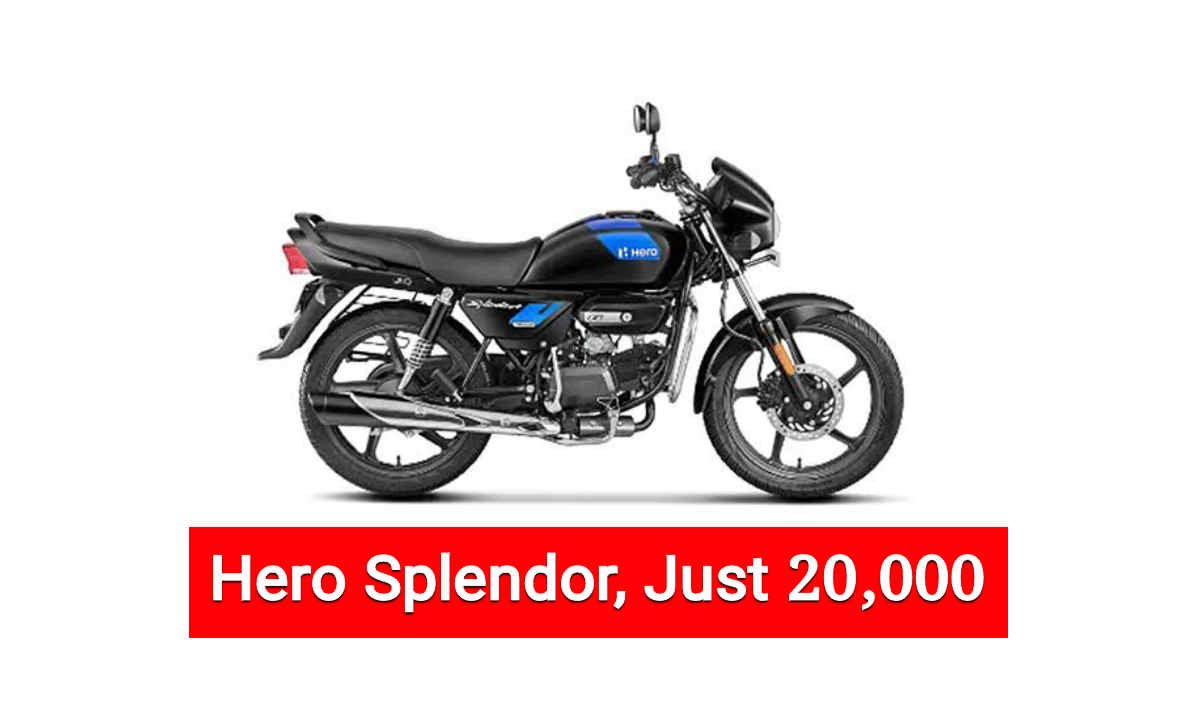 Buy Hero Splendor Plus for Just Rs 20,000? Know the Full Details and Mileage